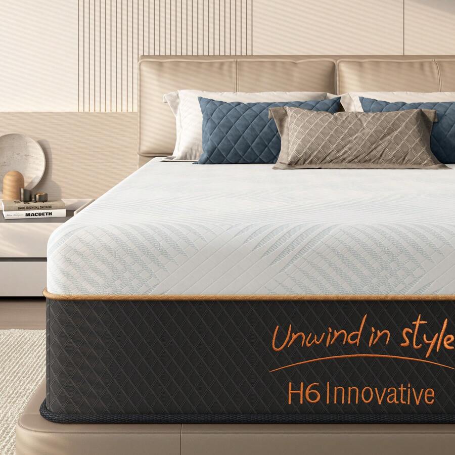 Memory Foam Mattress In A Box Queen - مرتبة من الفوم الميموري مقاس 10/12