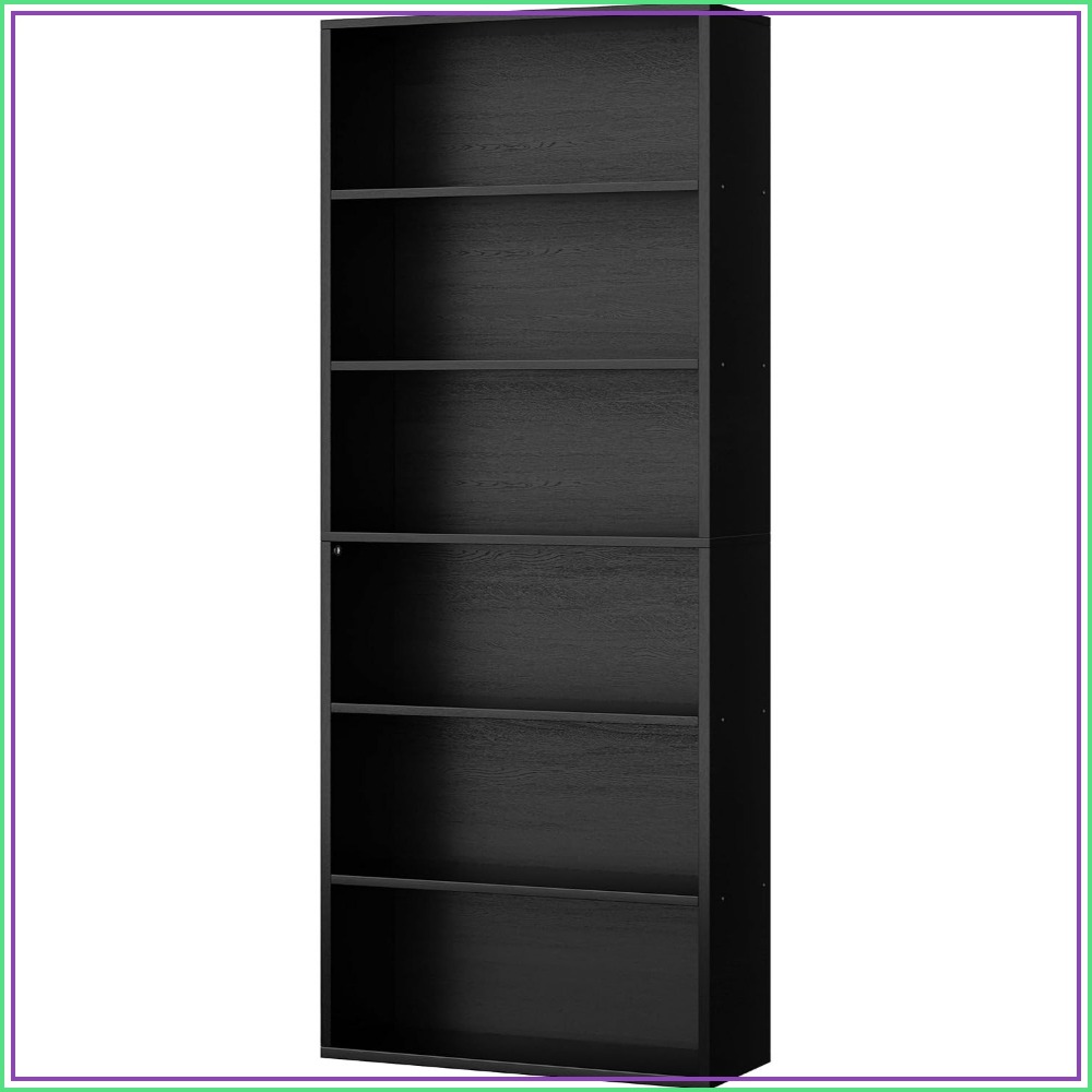 Storage - رف كتب مفتوح بـ 6 طبقات،
