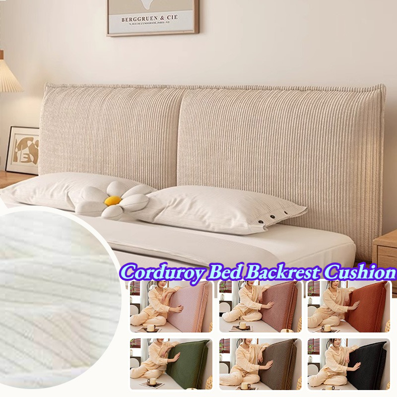 Headboard Cushion Backrest Tatami - وسادة ظهر للسرير من قماش الكوردروي