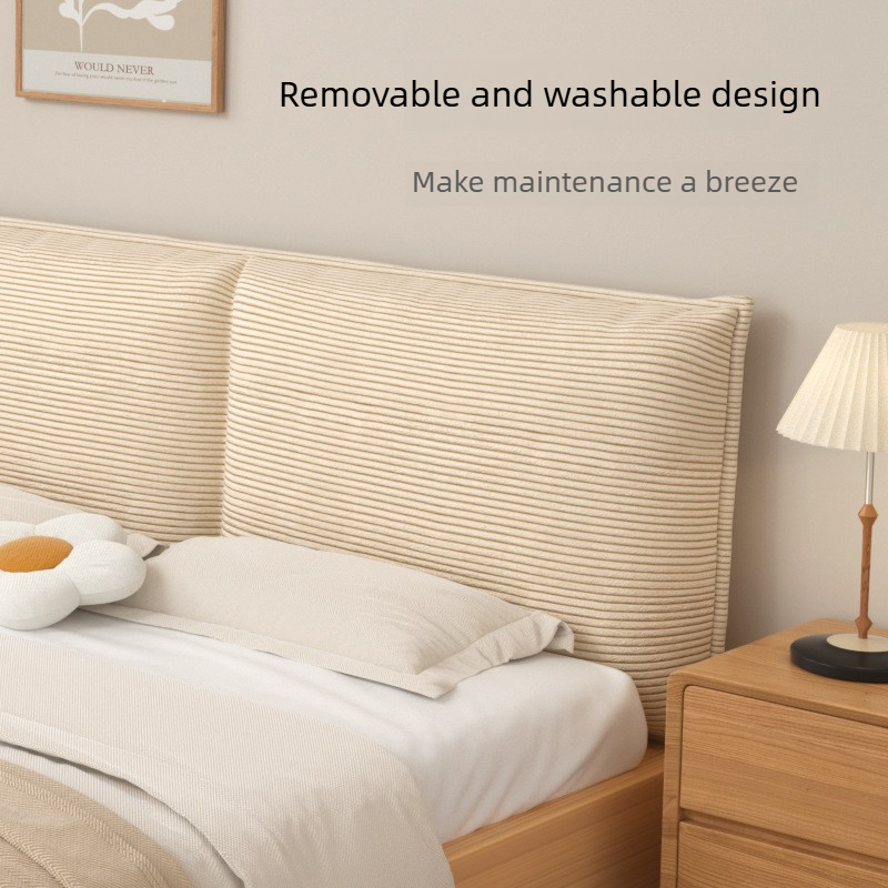 Headboard Cushion Backrest Tatami - وسادة مسند الظهر، وسادة كبيرة للرأس،