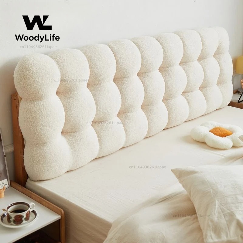 Headboard Cushion Backrest Tatami - وسادة رأس السرير مريحة وسميكة، مساند