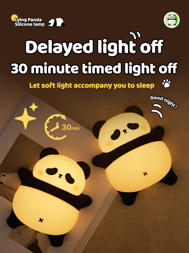 Floating Nightstand With Led Light - ضوء ليلي ليد كرتوني لطيف مع