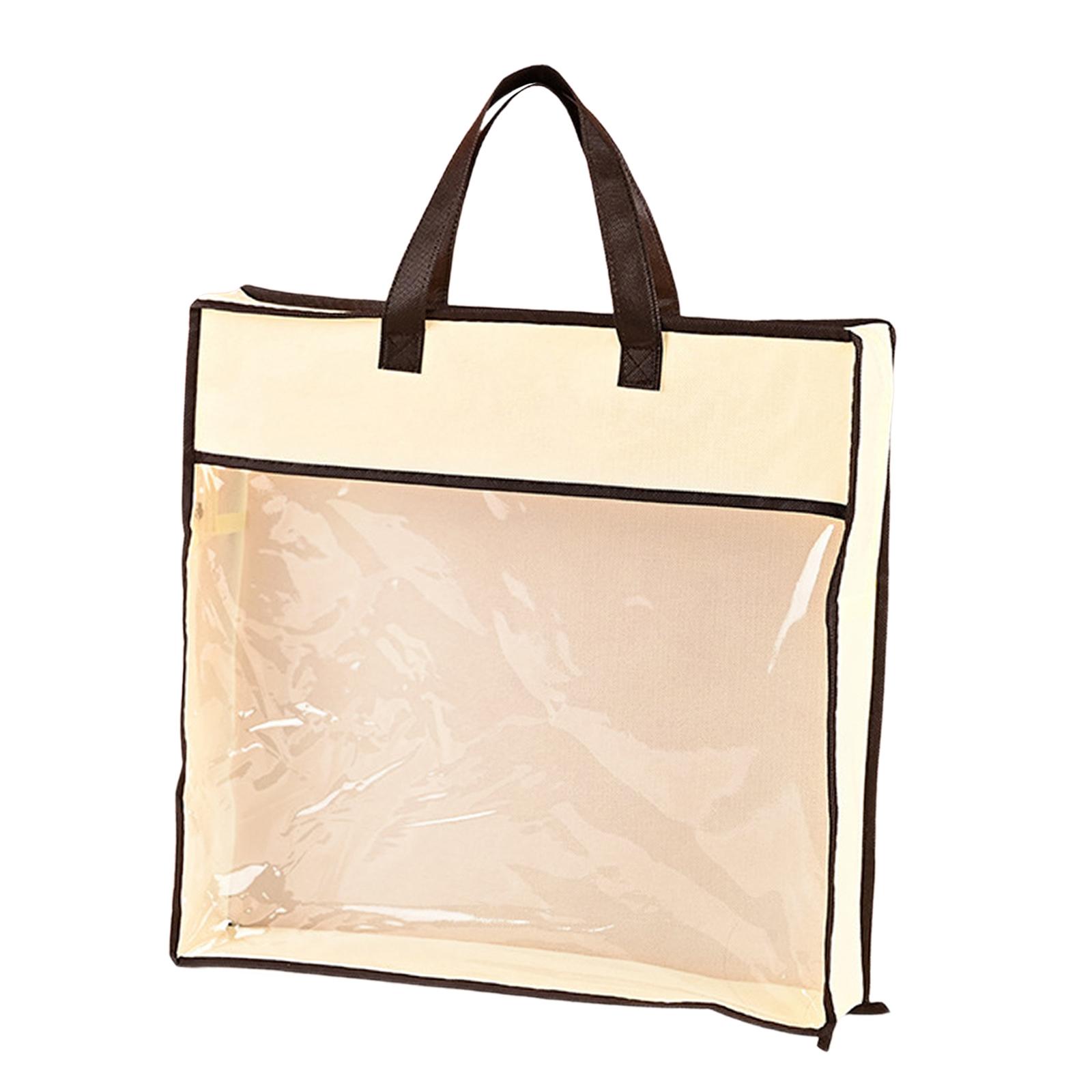 Wardrobe Closet Portable Fabric Cover - منظم تخزين محمول مقاوم للغبار، مزود