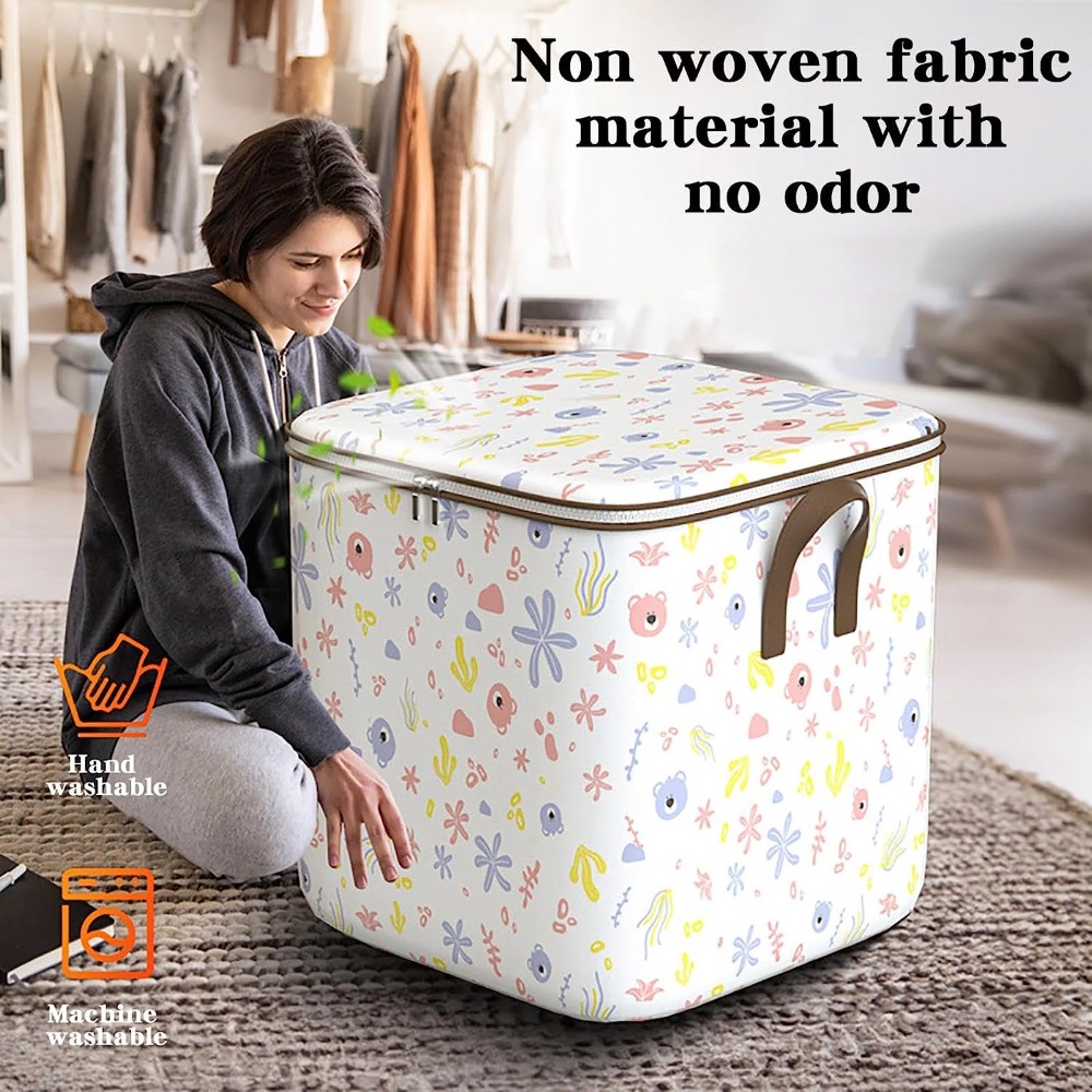 Wardrobe Closet Portable Fabric Cover - صندوق تخزين الملابس المحمولة ، خزانة