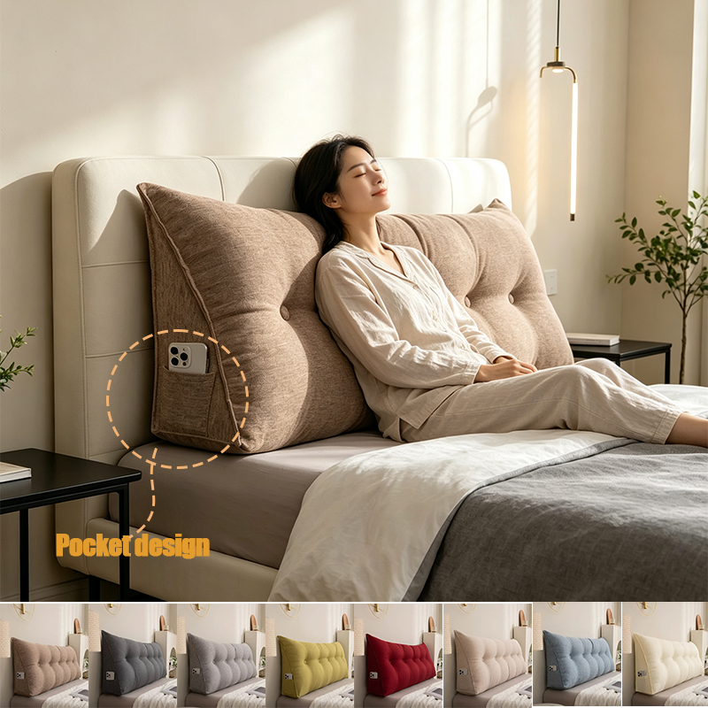 Headboard Cushion Backrest Tatami - وسادة كبيرة لرأس السرير، مسند ظهر