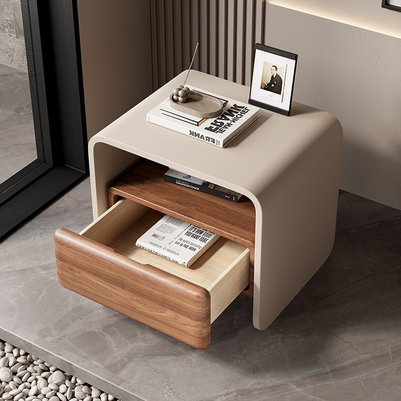 طاولات جانبية فاخرة من الخشب ا - مراجعة Solid Wood Nightstand 2 Drawers وسعره
