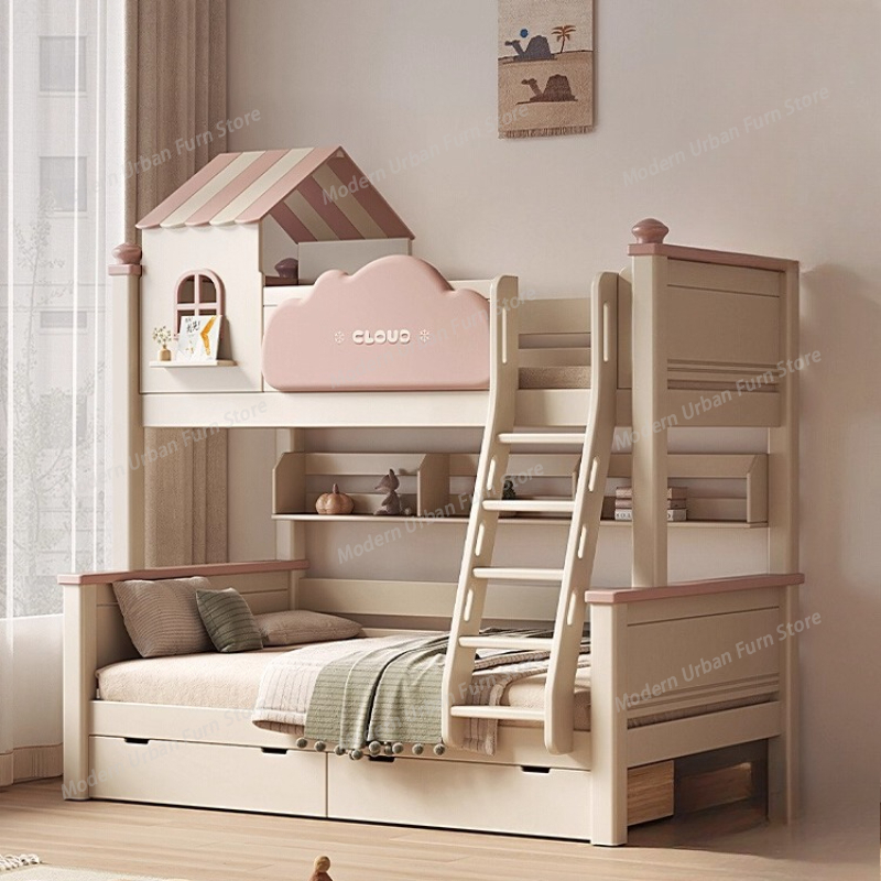 سرير بطابقين للأطفال مع أدراج  - مراجعة King Size Bed Frame With Storage Drawers وسعره