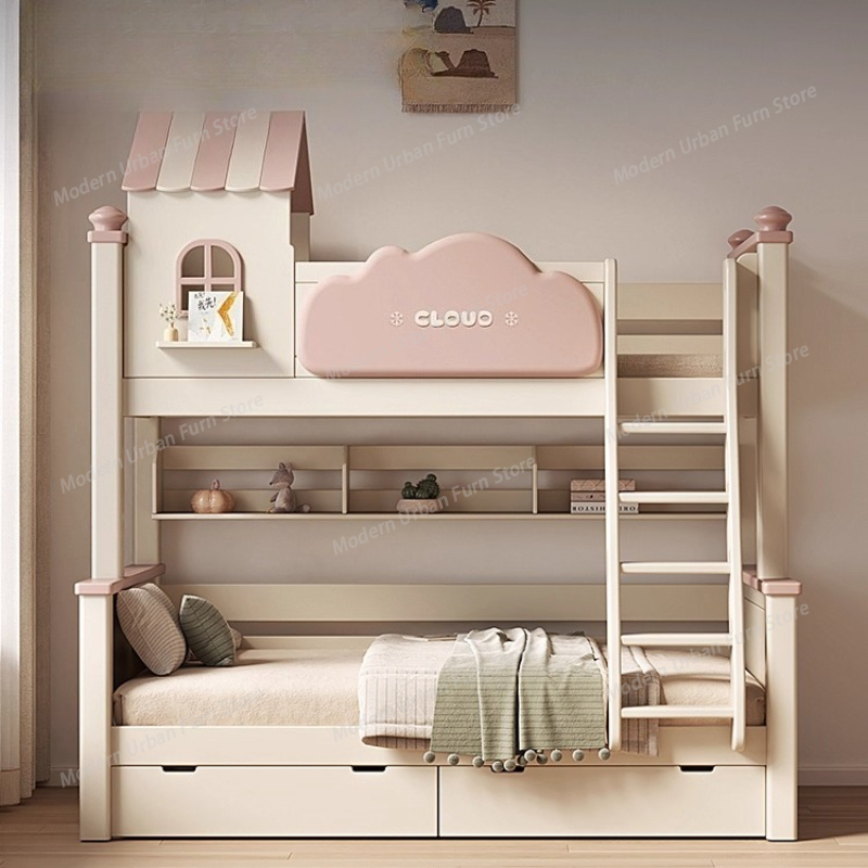 سرير بطابقين للأطفال مع أدراج  - مراجعة King Size Bed Frame With Storage Drawers وسعره