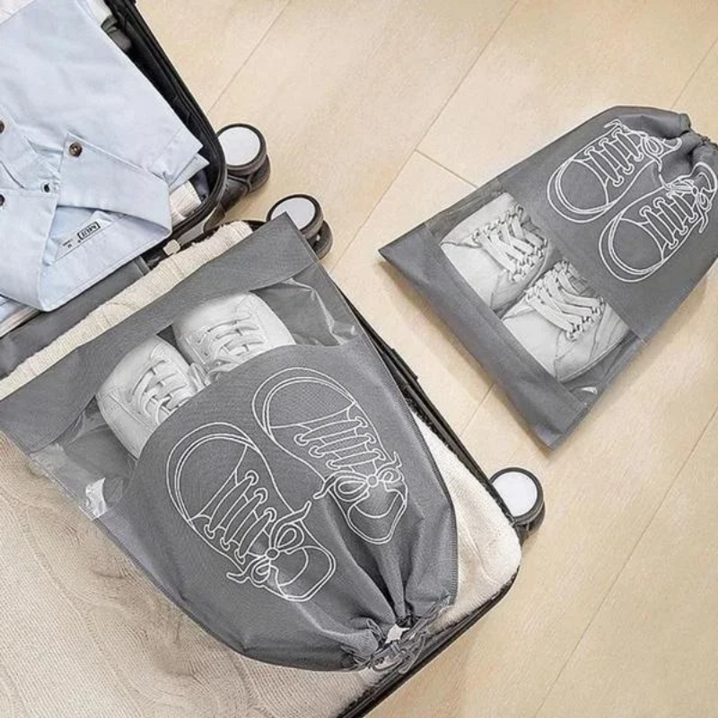 حقيبة تخزين أحذية 5/10/20 قطعة - مراجعة Wardrobe Closet Portable Fabric Cover وسعره