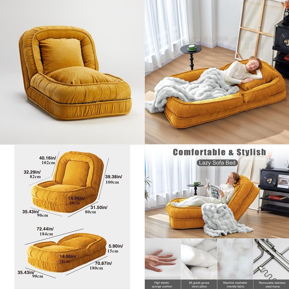 أريكة أرضية قابلة للطي، كرسي أ - مراجعة Sofas وسعره
