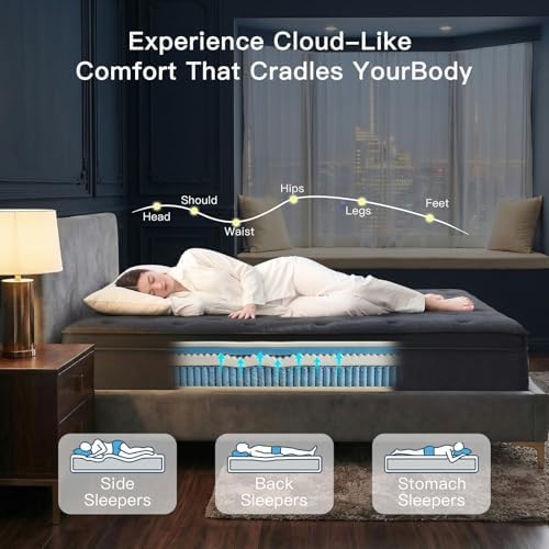 مرتبة كوين مقاس 12 بوصة، مرتبة - مراجعة Memory Foam Mattress In A Box Queen وسعره
