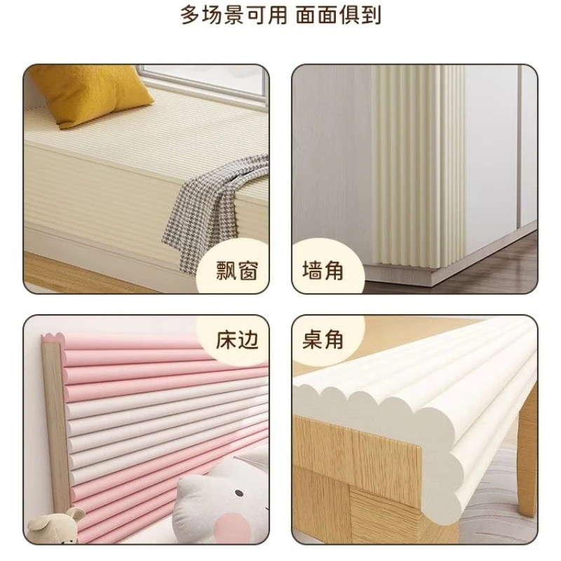 ذاتية اللصق توسيع ملصقات جدار  - مراجعة Headboard Cushion Backrest Tatami وسعره