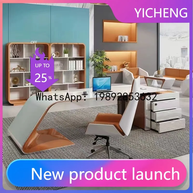 H5.15 مكتب تنفيذي أنيق للمدراء - مراجعة Chairs وسعره