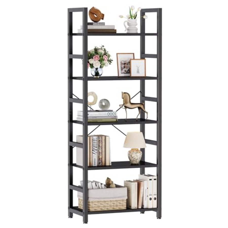 رف كتب بخمس طبقات، خزانة كتب ط - مراجعة Storage وسعره