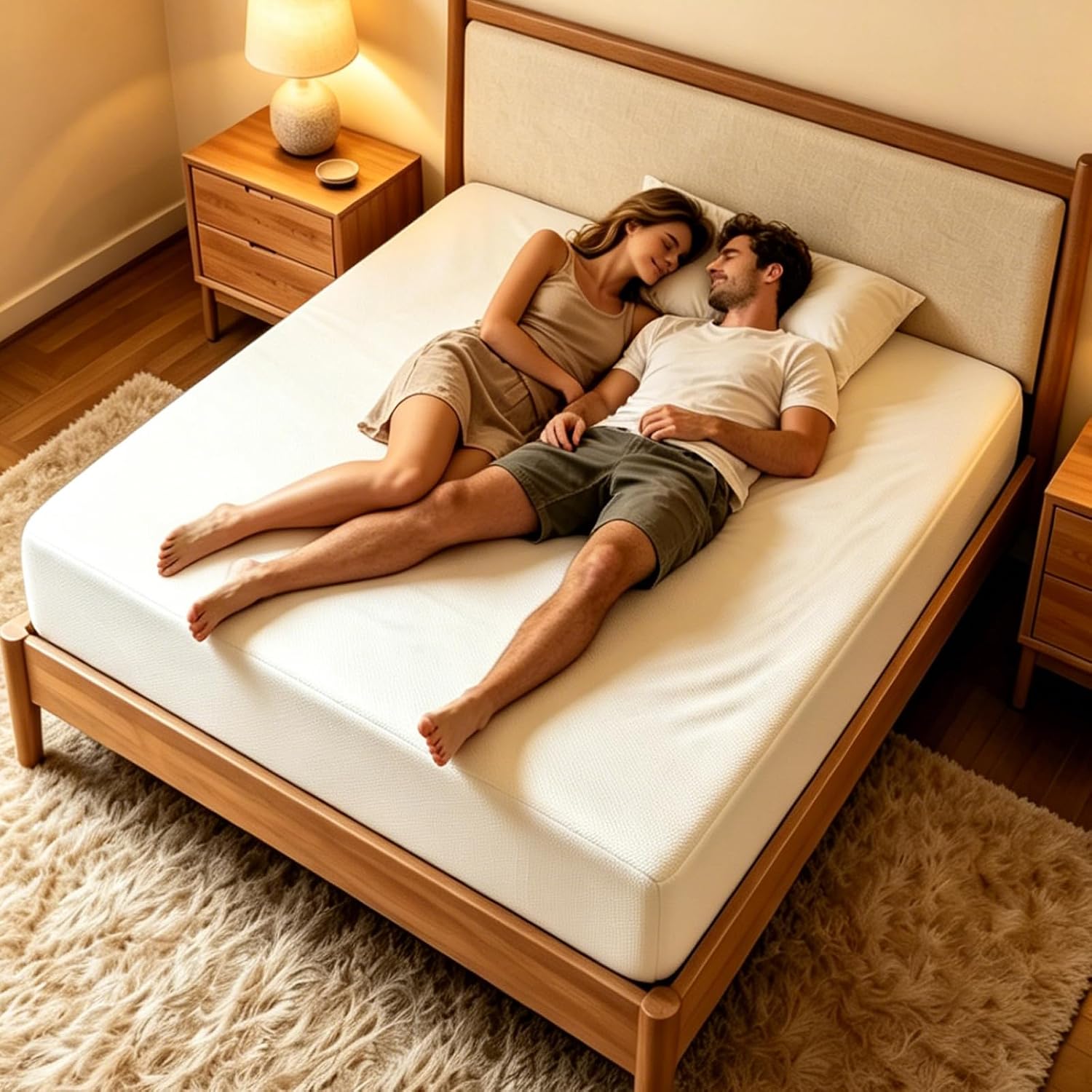 مراتب من الفوم الميموري بحجم 1 - مراجعة Memory Foam Mattress In A Box Queen وسعره