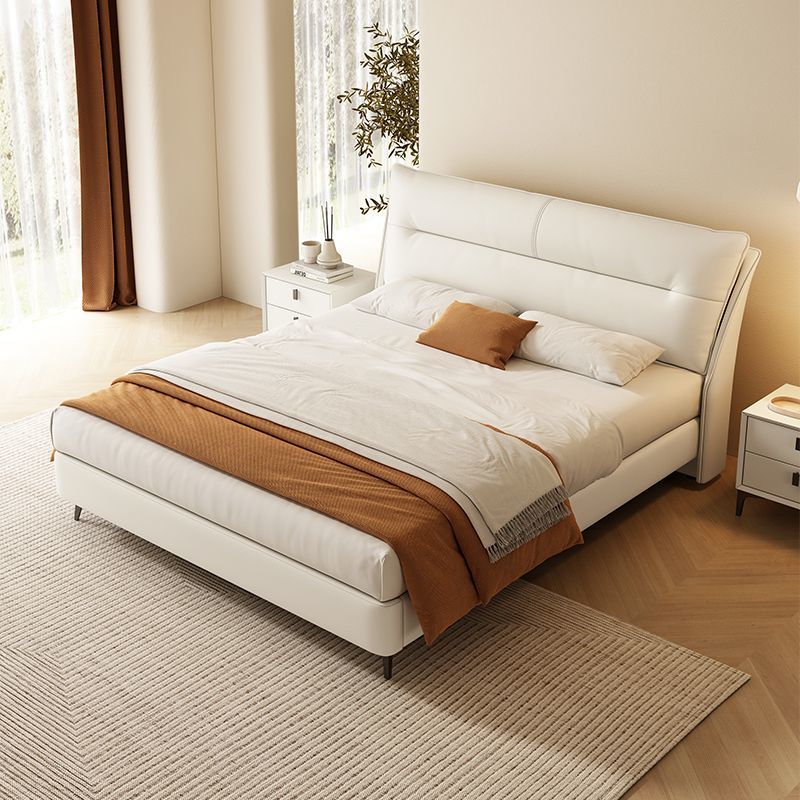 سرير تخزين فاخر حديث مبطن بتصم - مراجعة Gas Lift Storage Bed Hydraulic وسعره