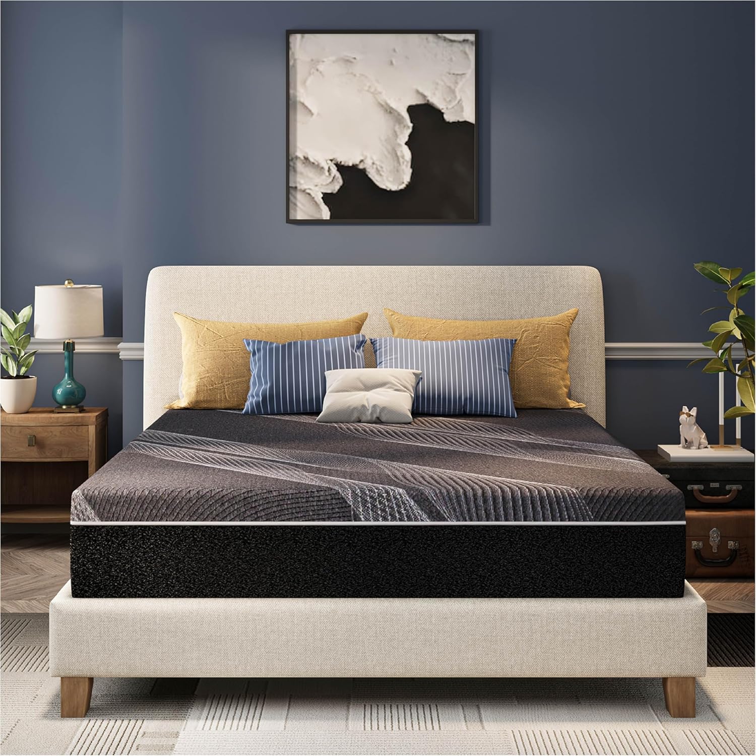 مرتبة كوين مقاس 12 بوصة، مرتبة - مراجعة Memory Foam Mattress In A Box Queen وسعره