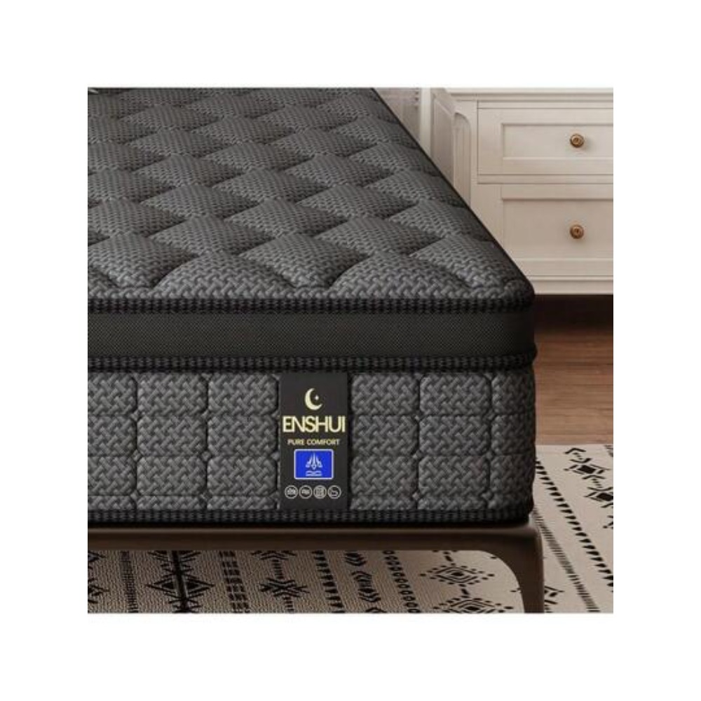 مرتبة هجينة مقاس 12 بوصة، متوف - مراجعة Memory Foam Mattress In A Box Queen وسعره
