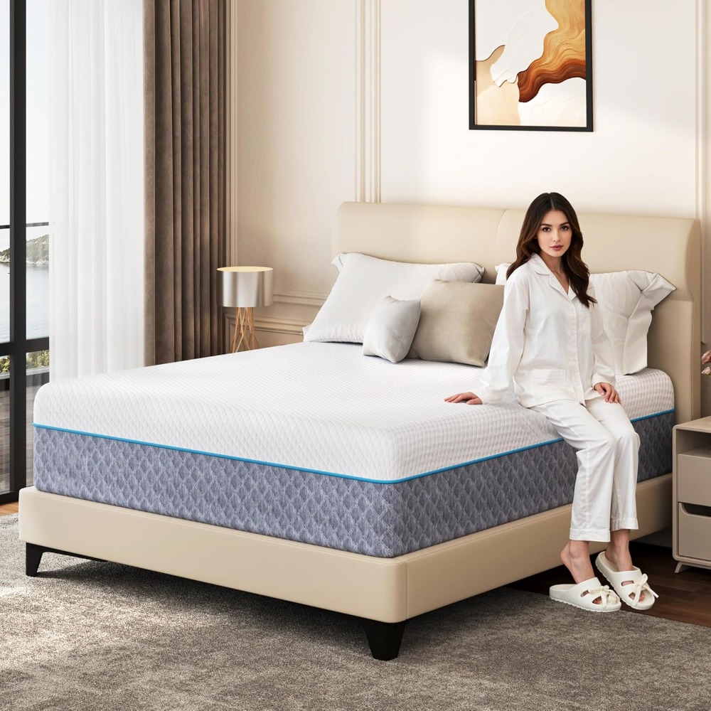 مرتبة كوين 14 بوصة في صندوق، م - مراجعة Memory Foam Mattress In A Box Queen وسعره