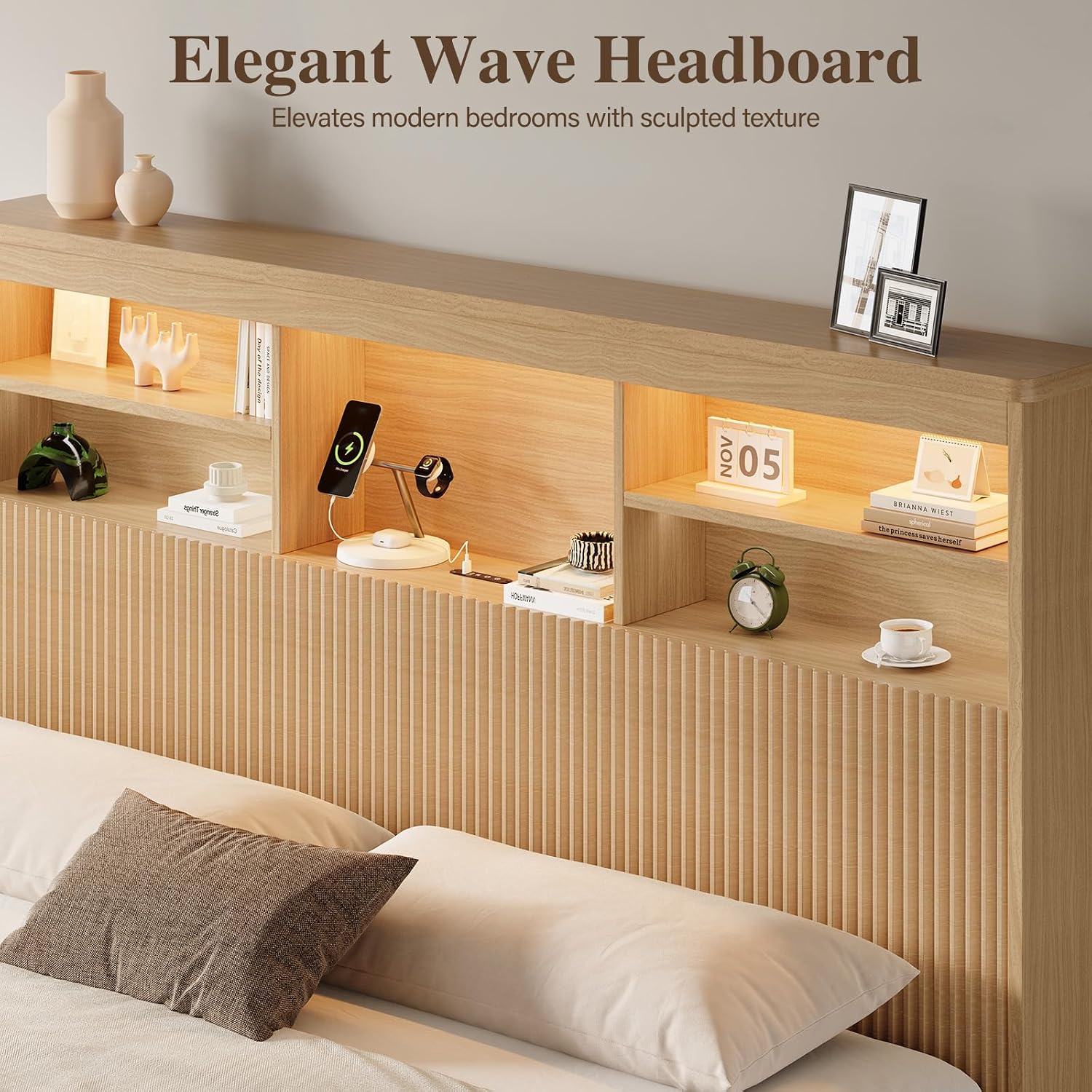 إطار سرير بحجم كينج مع 4 أدراج - مراجعة King Size Bed Frame With Storage Drawers وسعره