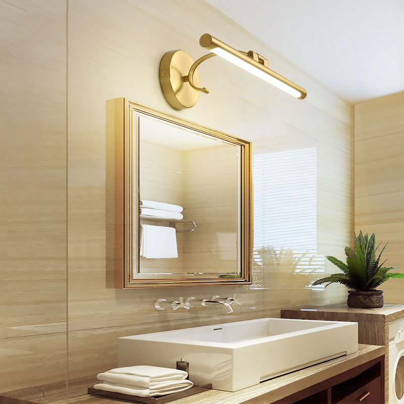 إضاءة مرآة الحمام من النحاس ال - مراجعة Dressing Table Vanity With Lighted Mirror وسعره