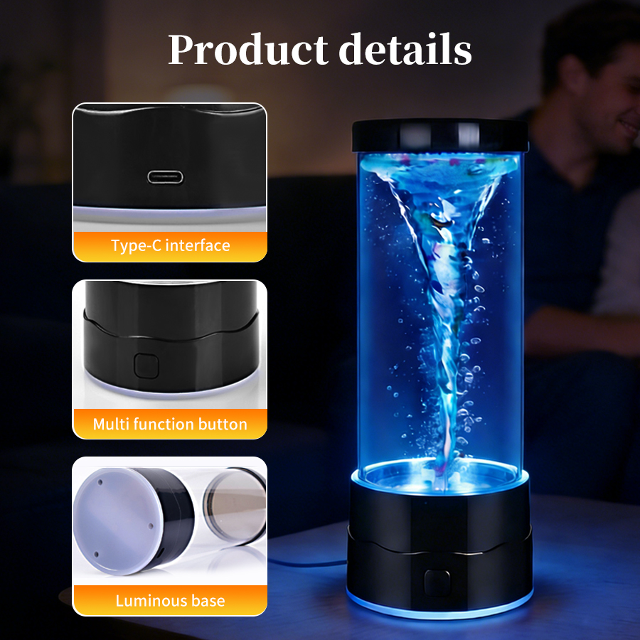 مصباح ليلي إبداعي بتقنية LED ع - مراجعة Floating Nightstand With Led Light وسعره