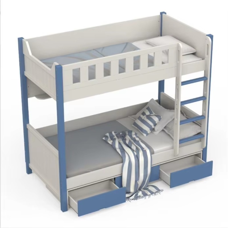أثاث غرف نوم الأطفال: سرير أطف - مراجعة Bunk Bed With Stairs And Slide وسعره