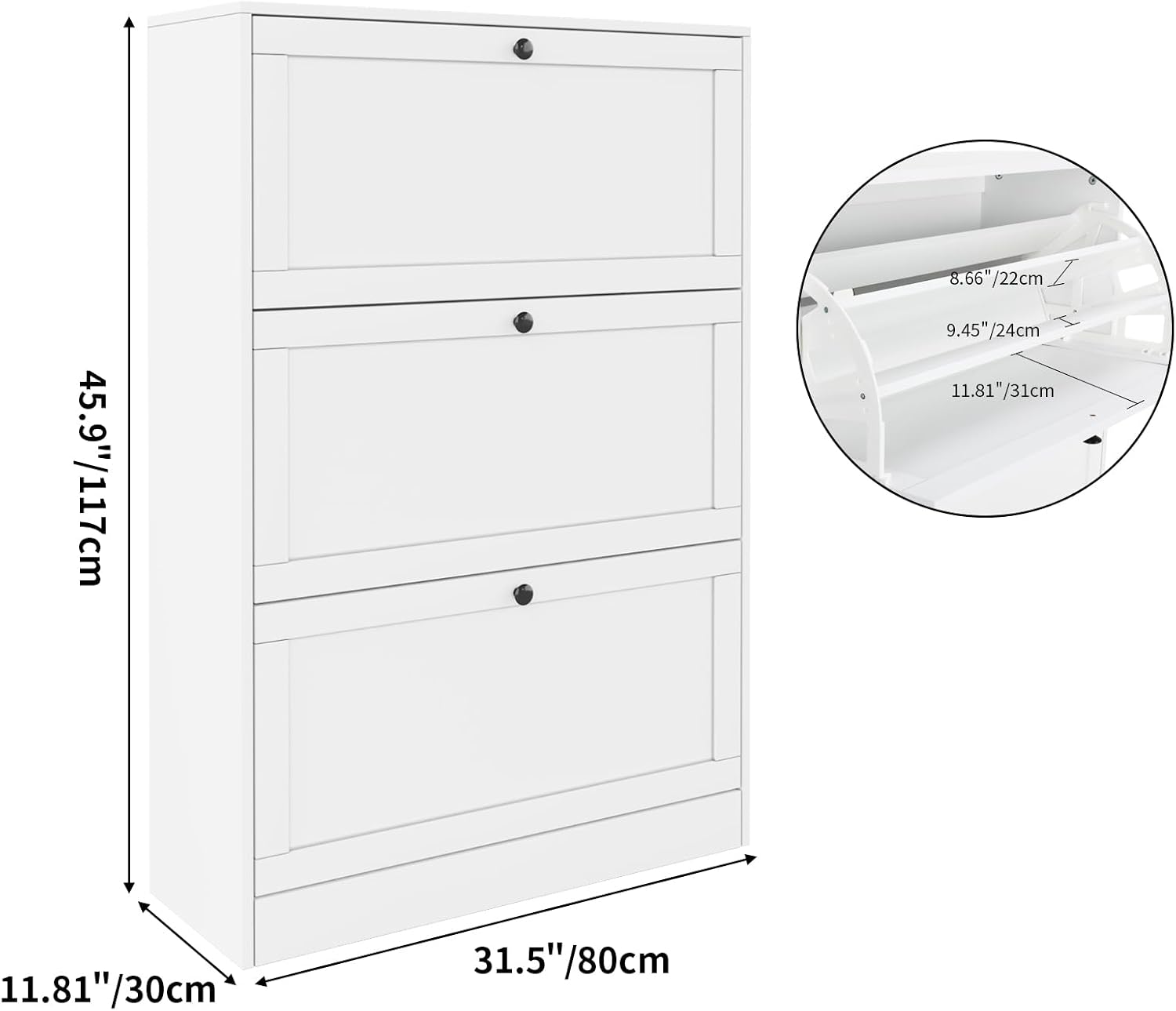 خزانة تخزين الأحذية، منظم بثلا - مراجعة Shoe Rack Cabinet Narrow Entryway وسعره