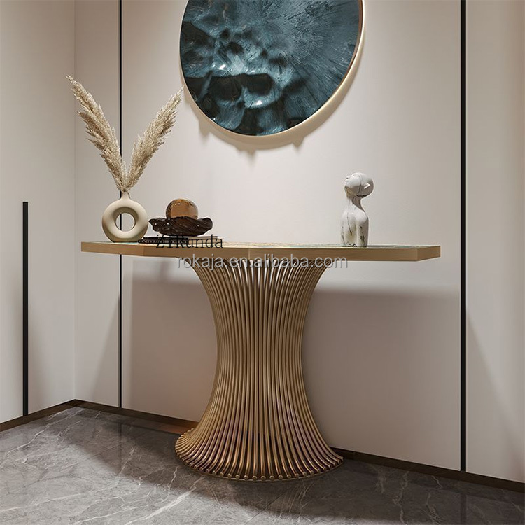 طاولة كونسول بتصميم فريد مع قا - مراجعة Tables وسعره