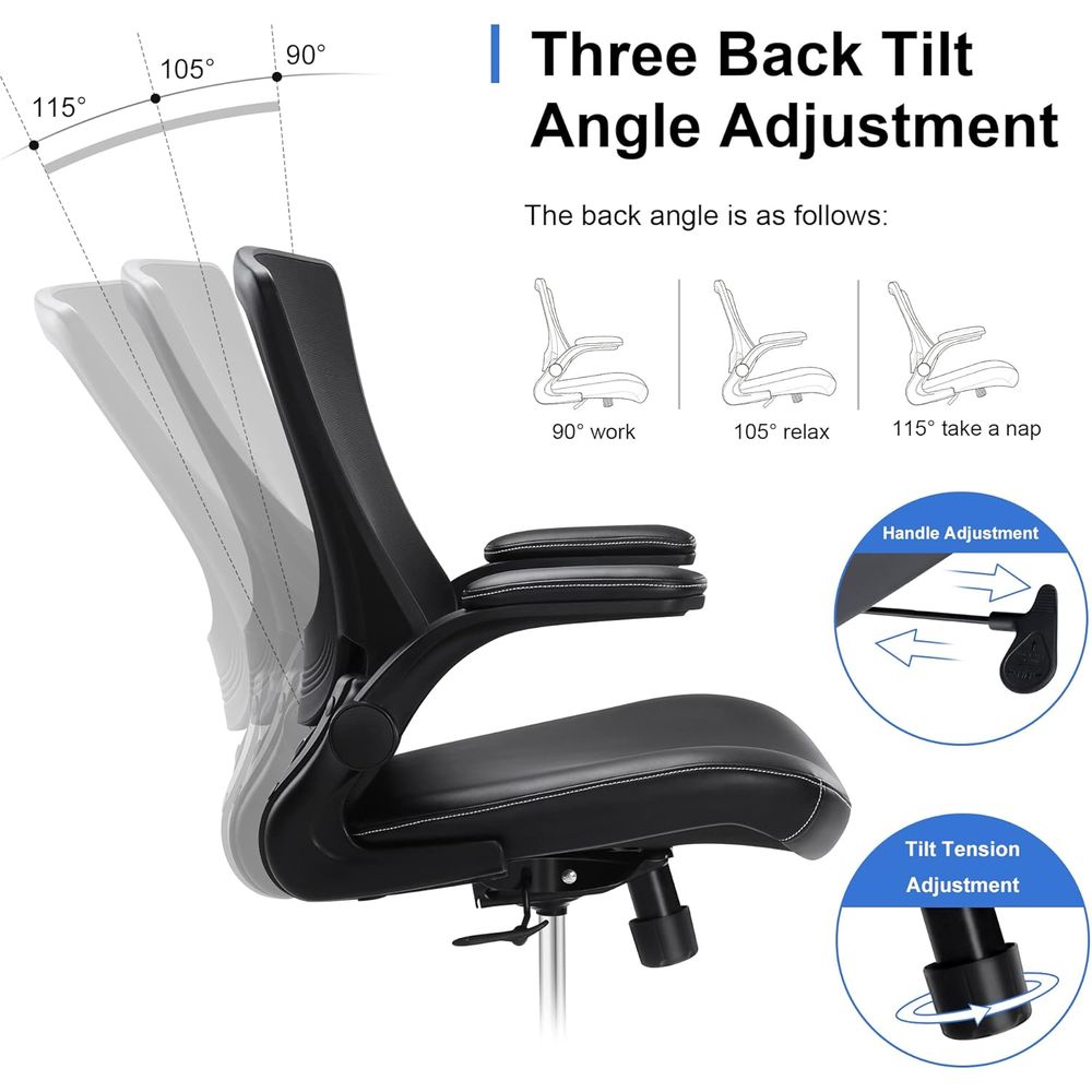 كرسي مكتب مريح قابل للإمالة بظ - مراجعة Chairs وسعره