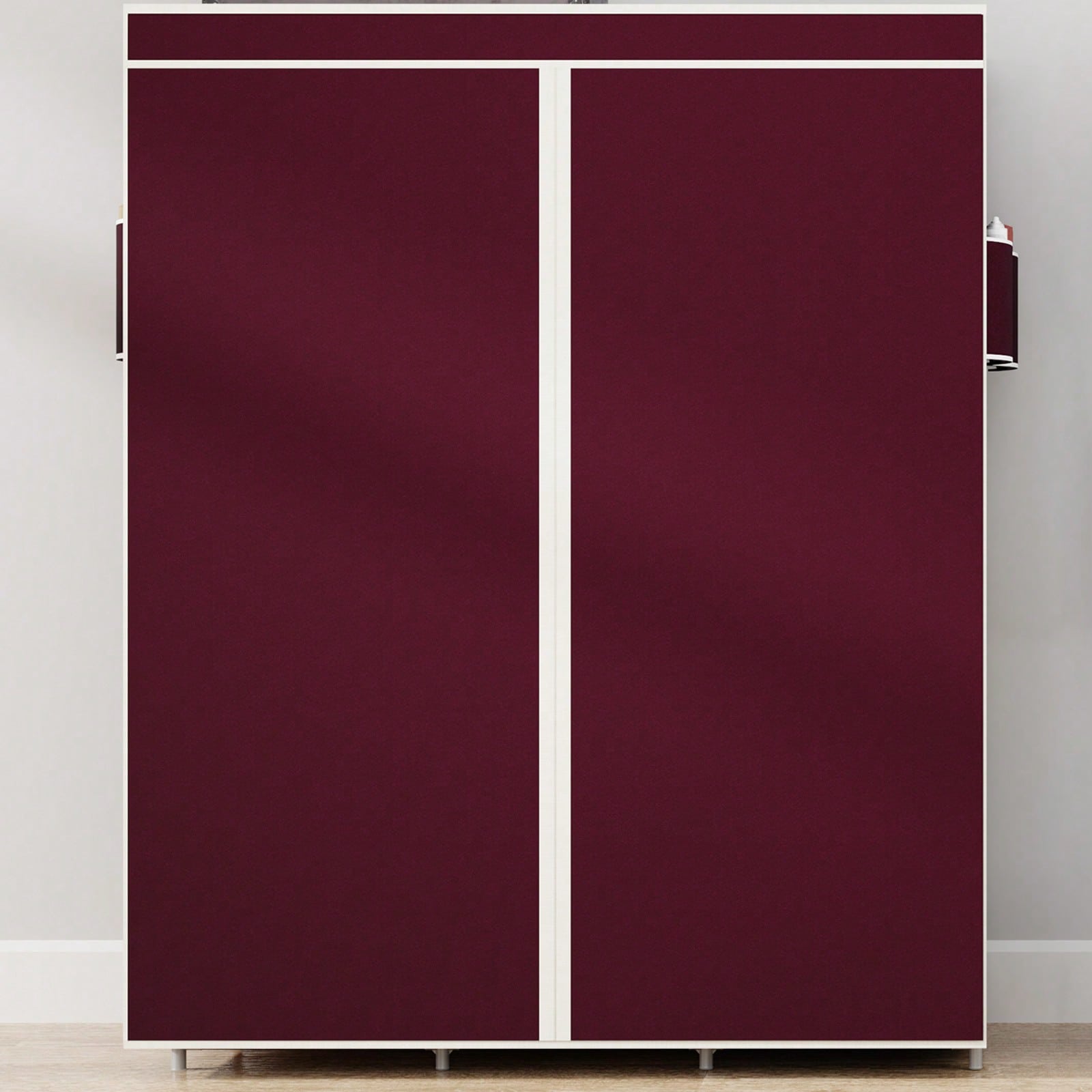 خزانة ملابس محمولة بطول 65 بوص - مراجعة Wardrobe Closet Portable Fabric Cover وسعره