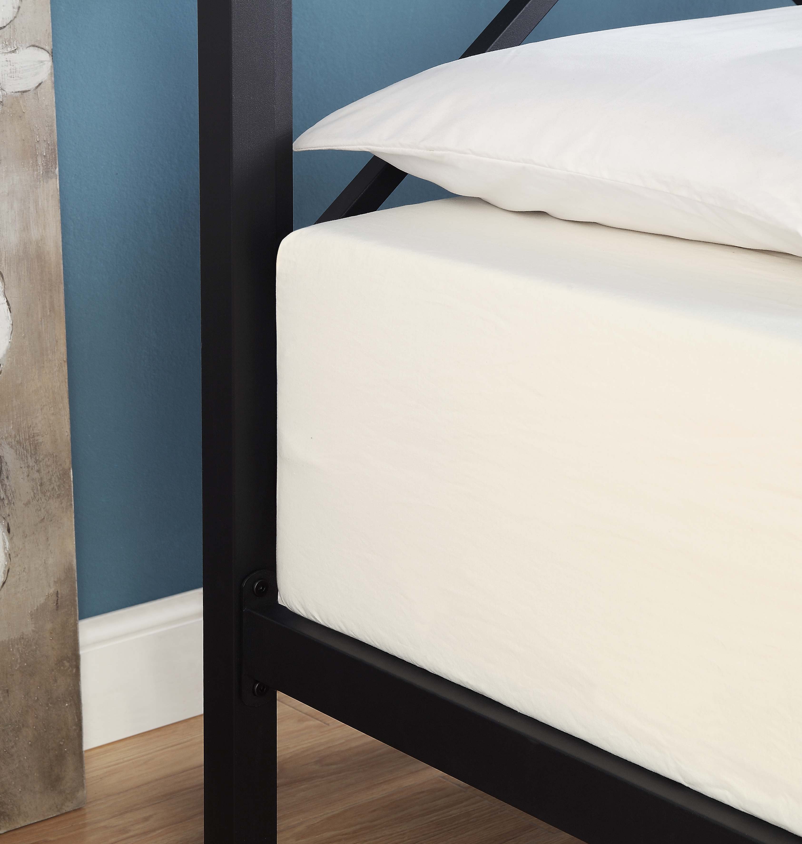 شبكة ناموسية بحجم كوين متعددة  - مراجعة Canopy Bed Frame Metal Queen وسعره