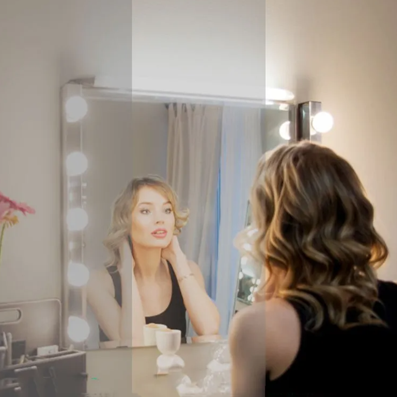 مرآة مكياج LED مع إضاءة، 3 ألو - مراجعة Dressing Table Vanity With Lighted Mirror وسعره