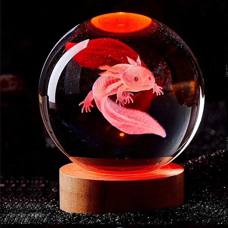 ثلاثية الأبعاد Axolotl محفورة  - مراجعة Floating Nightstand With Led Light وسعره