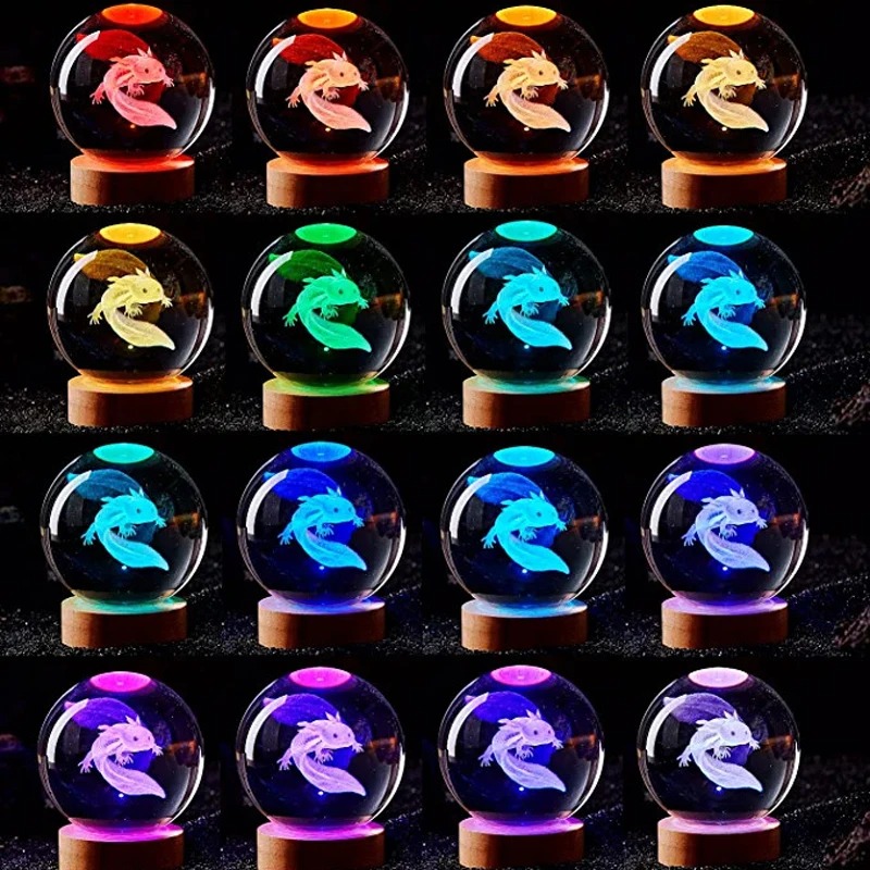 ثلاثية الأبعاد Axolotl محفورة  - مراجعة Floating Nightstand With Led Light وسعره