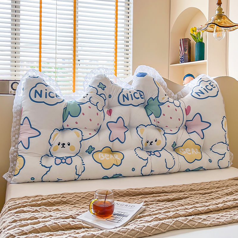 وسادة تاج دانتيل طويلة لغرفة ن - مراجعة Headboard Cushion Backrest Tatami وسعره
