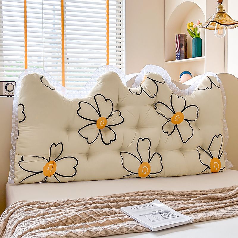 وسادة تاج دانتيل طويلة لغرفة ن - مراجعة Headboard Cushion Backrest Tatami وسعره