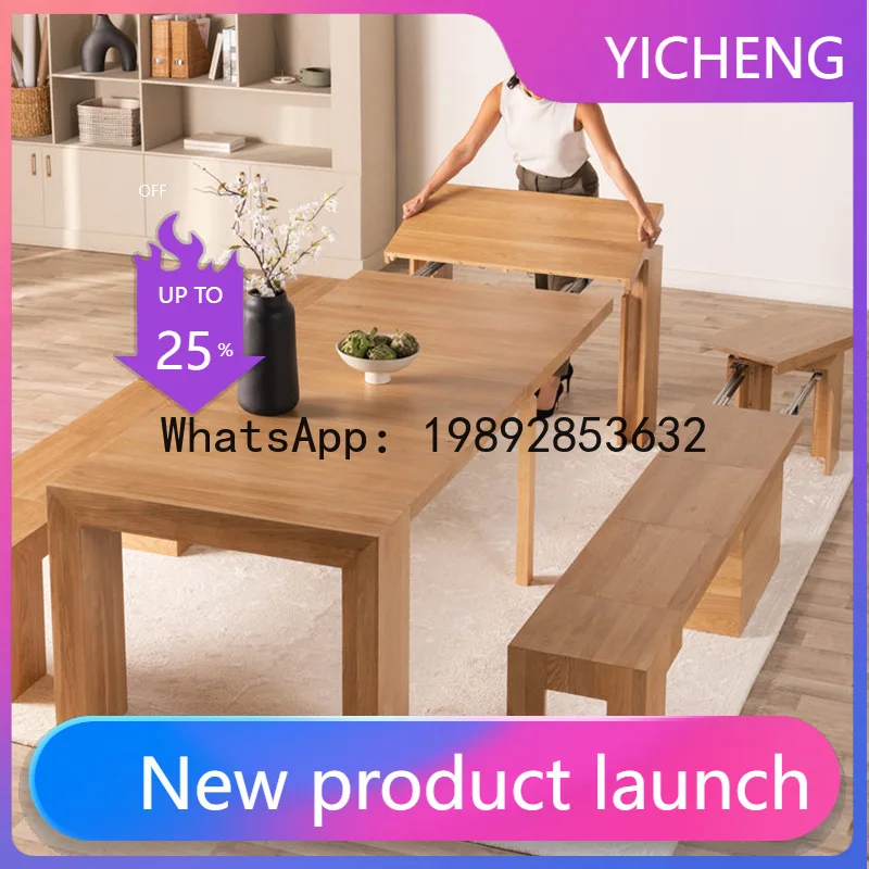 طاولة طعام قابلة للتمديد H5.15 - مراجعة Chairs وسعره